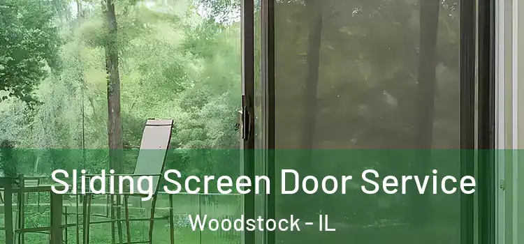 Sliding Screen Door Service Woodstock - IL